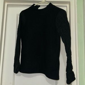 Gently worn Madewell mock neck top